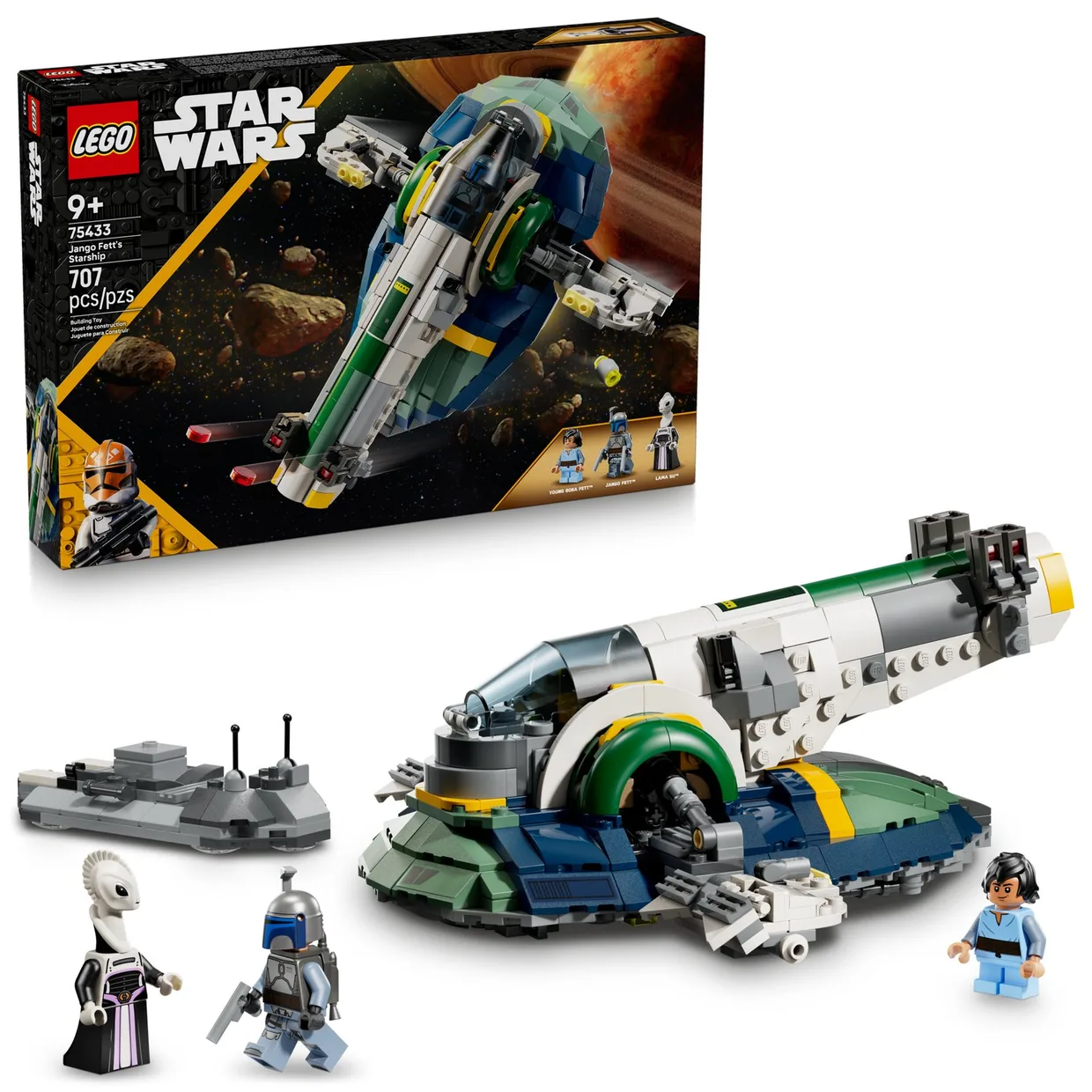 Конструктор LEGO Star Wars Звездолет Джанго Фетта (75433) — фото 10