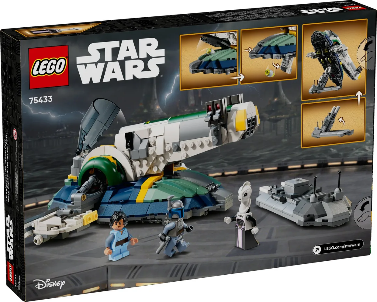 Конструктор LEGO Star Wars Звездолет Джанго Фетта (75433) — фото 11