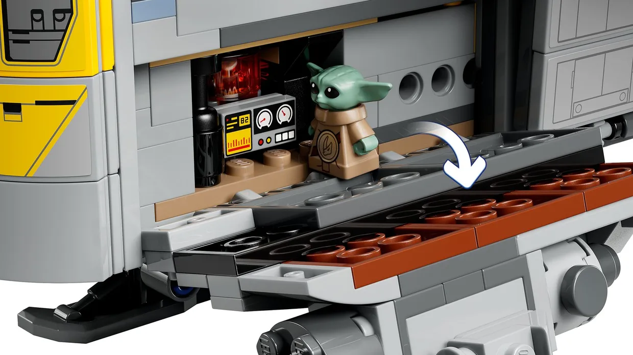 Конструктор LEGO Star Wars Звездолет «Лезвие бритвы» (Razor Crest) (75447) — фото 5