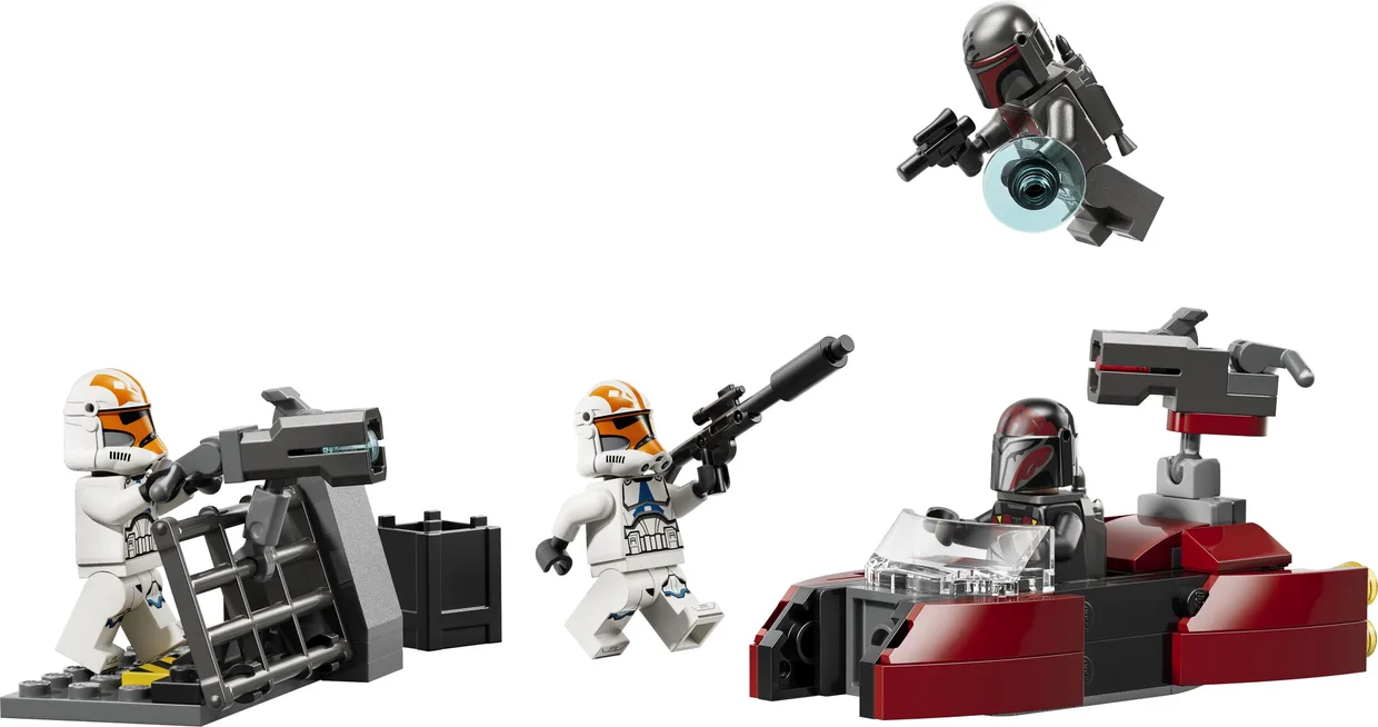 Конструктор LEGO Star Wars Боевой отряд «Осада Мандалора» (75449)