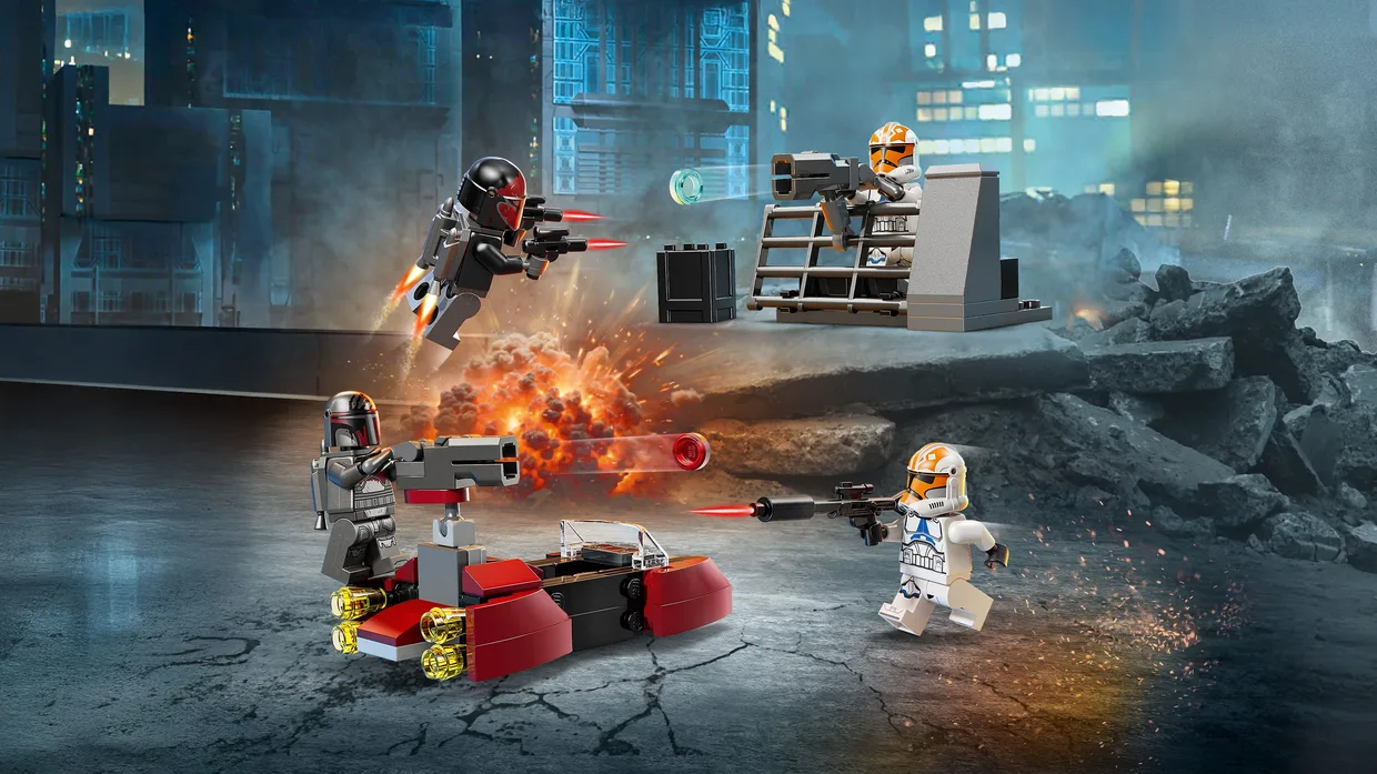 Конструктор LEGO Star Wars Боевой отряд «Осада Мандалора» (75449) — фото 4