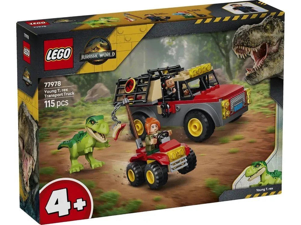 Конструктор LEGO Jurassic World Грузовик для перевозки молодого тиранозавра (77978) — фото 7