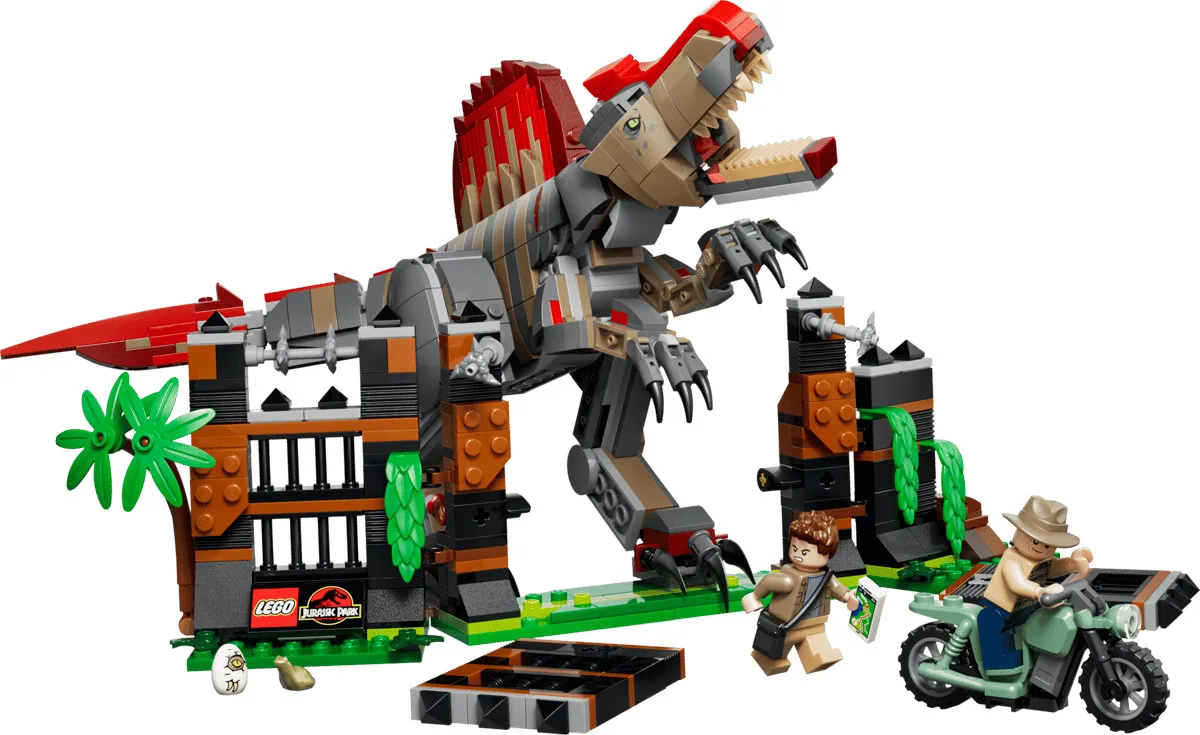 Конструктор LEGO Jurassic World Побег спинозавра (77982)