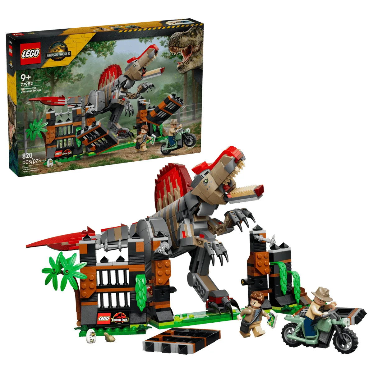 Конструктор LEGO Jurassic World Побег спинозавра (77982) — фото 11