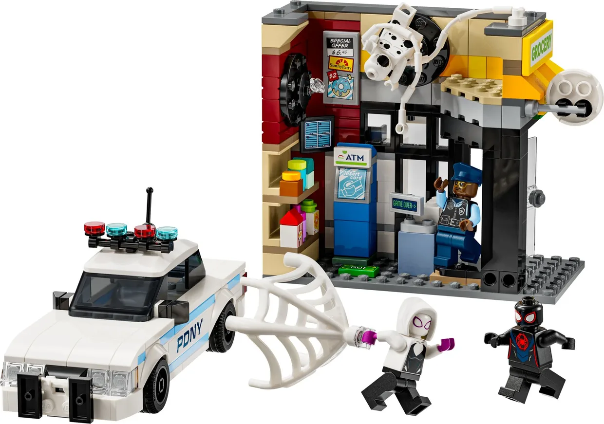 Конструктор LEGO Marvel Вселенная паука: Майлз Моралес против Пятна (76311)