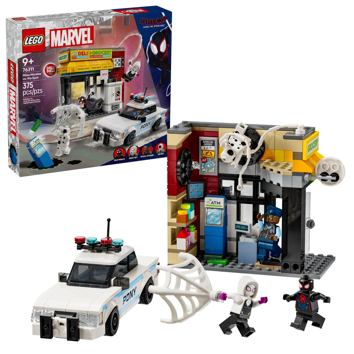 Конструктор LEGO Marvel Вселенная паука: Майлз Моралес против Пятна (76311) — фото 9