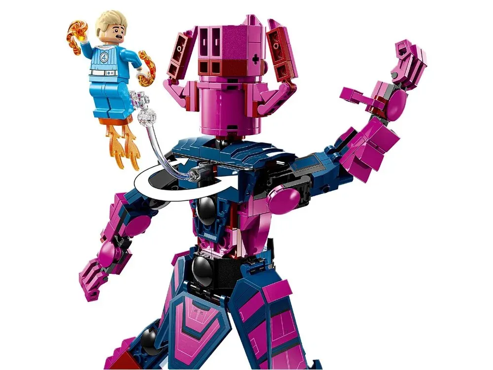 Конструктор LEGO Marvel Фантастическая четверка против Галактуса: сборная фигура (76316) — фото 4