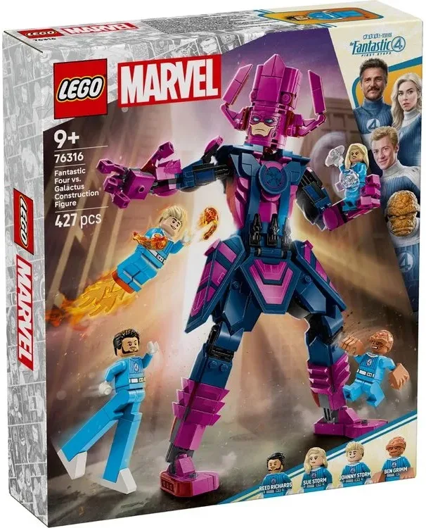 Конструктор LEGO Marvel Фантастическая четверка против Галактуса: сборная фигура (76316) — фото 7