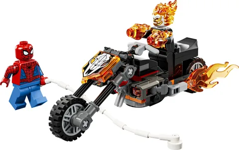 Конструктор LEGO Marvel Людина-павук проти Примарного вершника на мотоциклі (76335)