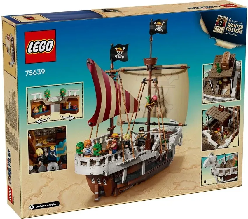 Конструктор LEGO ONE PIECE Піратський корабель «Ґоуїнґ Меррі» (75639) — фото 9