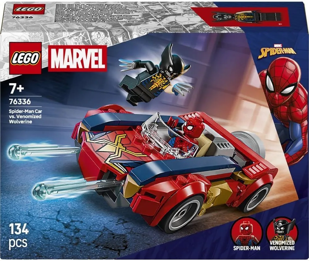 Конструктор LEGO Marvel Автомобиль Человека-паука против Веномизированного Росомахи (76336) — фото 7