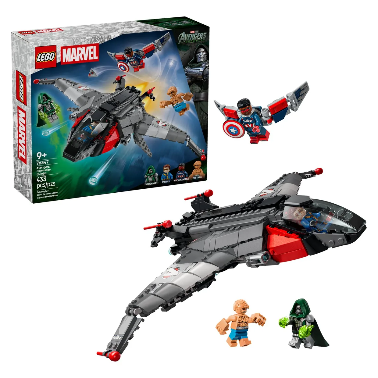 Конструктор LEGO Marvel «Мстители: Судный день». Квинджет (76347) — фото 11