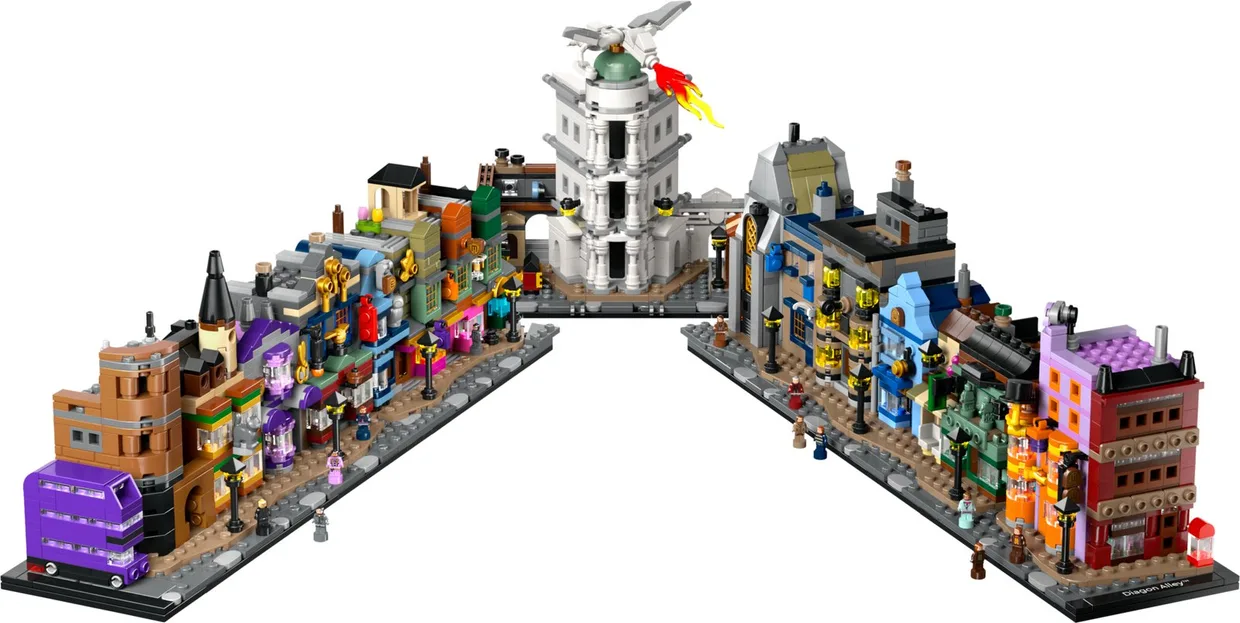 Конструктор LEGO Harry Potter Алея Діаґон. Чаклунські крамниці (76444)