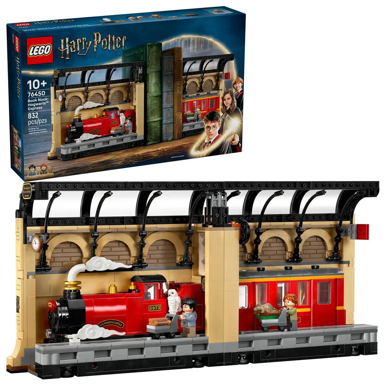 Конструктор LEGO Harry Potter Книжкова вставка: Гоґвортс-експрес (76450) — фото 11