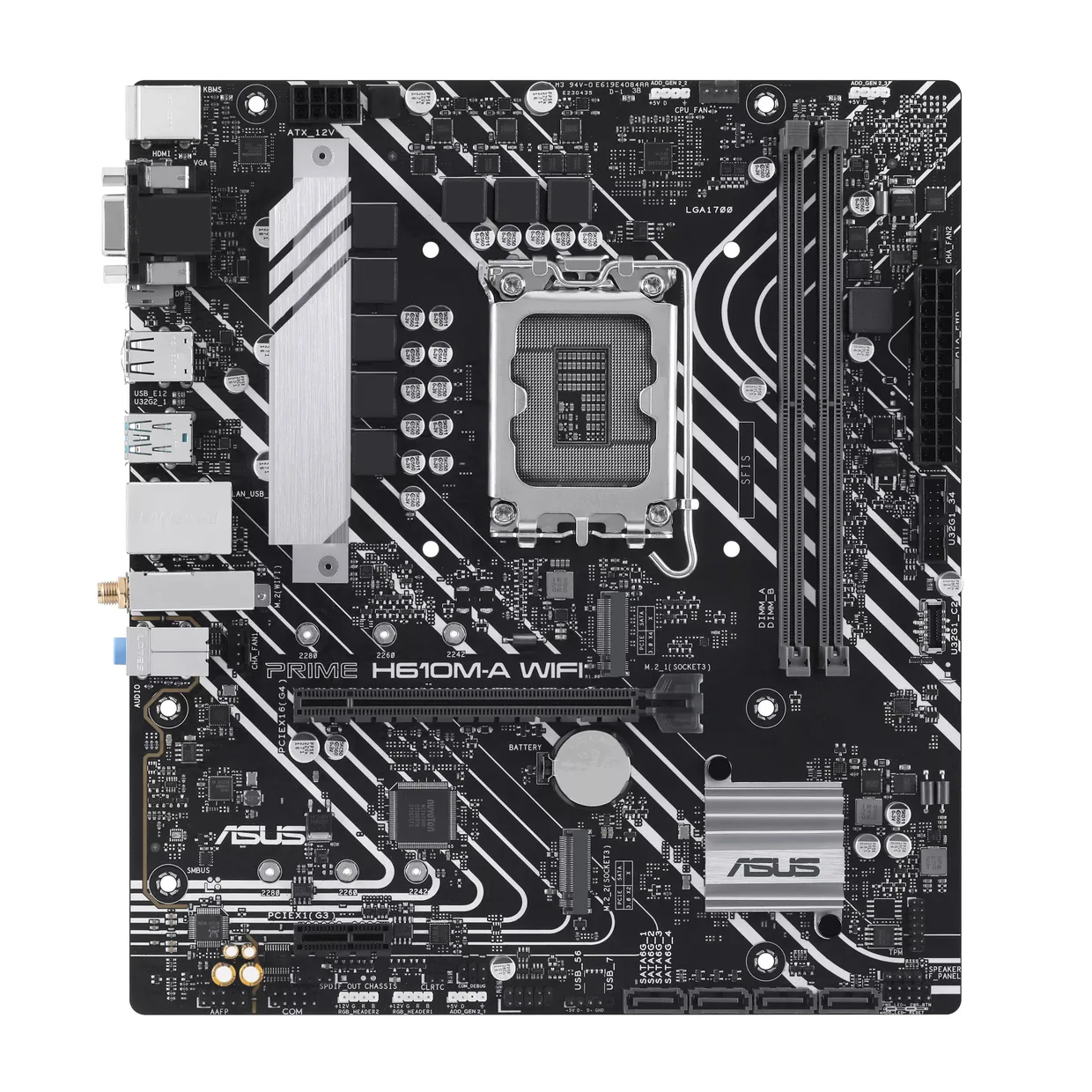 Материнская плата Asus Prime H610M-A WiFi s-1700