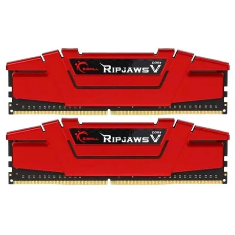 Оперативная память G.Skill Ripjaws V DDR4 2x4GB/2400 Red (F4-2400C17D-8GVR)