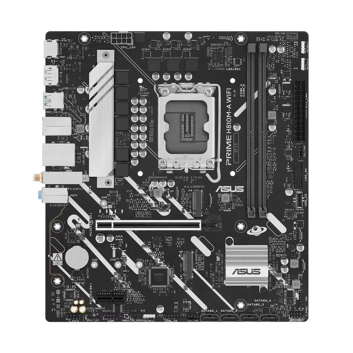 Материнская плата Asus Prime H810M-A WiFi s-1851