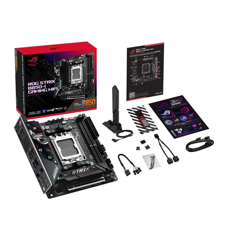 Материнская плата Asus ROG Strix B850-I Gaming WiFi s-AM5 — фото 10