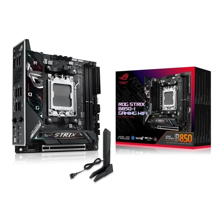 Материнская плата Asus ROG Strix B850-I Gaming WiFi s-AM5 — фото 11