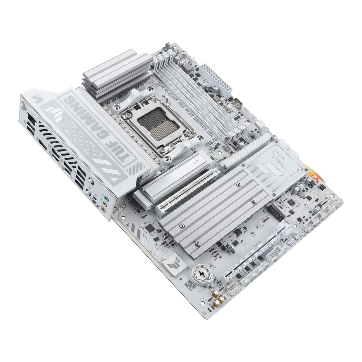 Материнская плата Asus TUF Gaming X870-Pro WiFi7 W NEO s-AM5 белый — фото 3