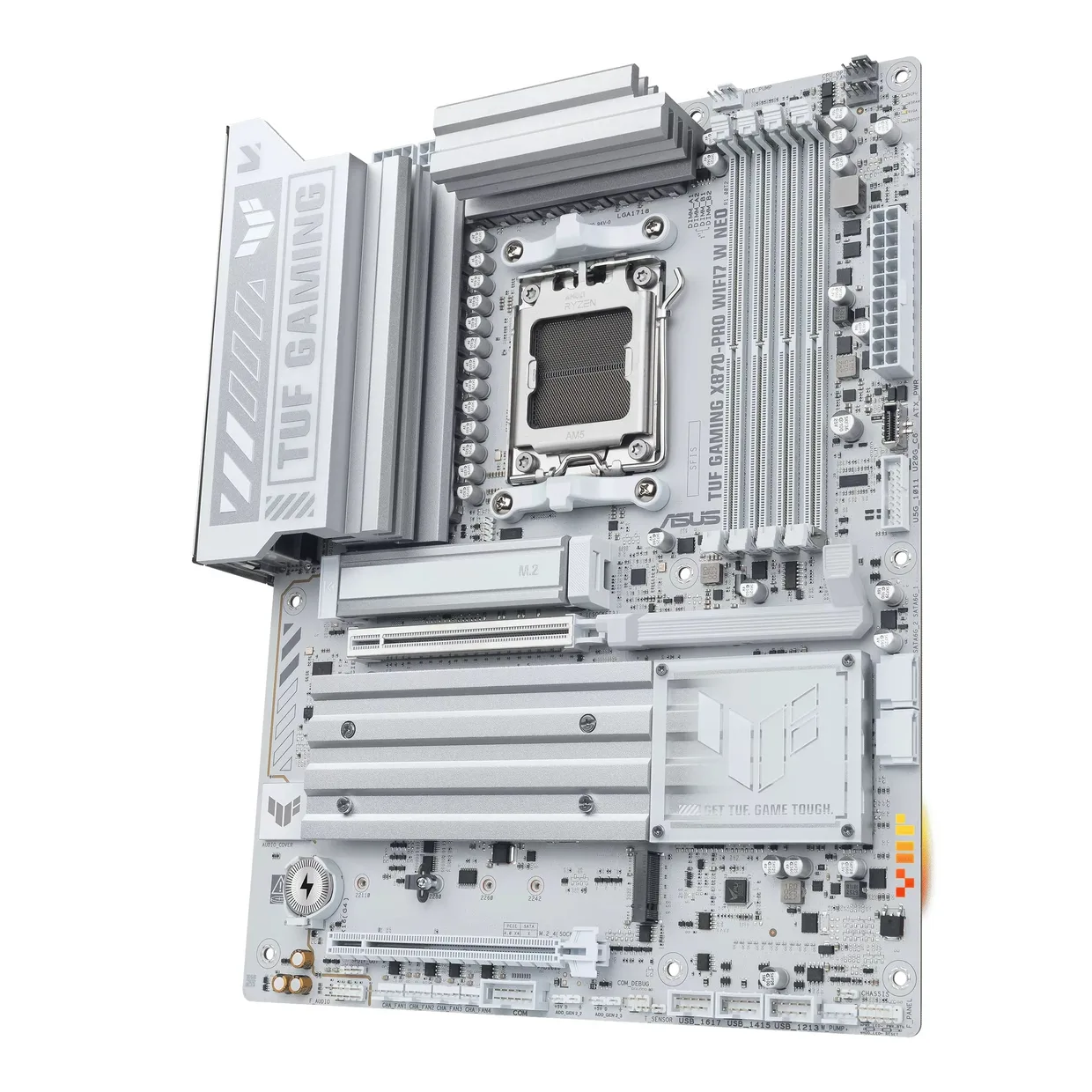 Материнская плата Asus TUF Gaming X870-Pro WiFi7 W NEO s-AM5 белый — фото 4