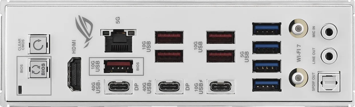 Материнська плата Asus ROG Strix X870E-A Gaming WiFi7 NEO s-AM5 білий — фото 10
