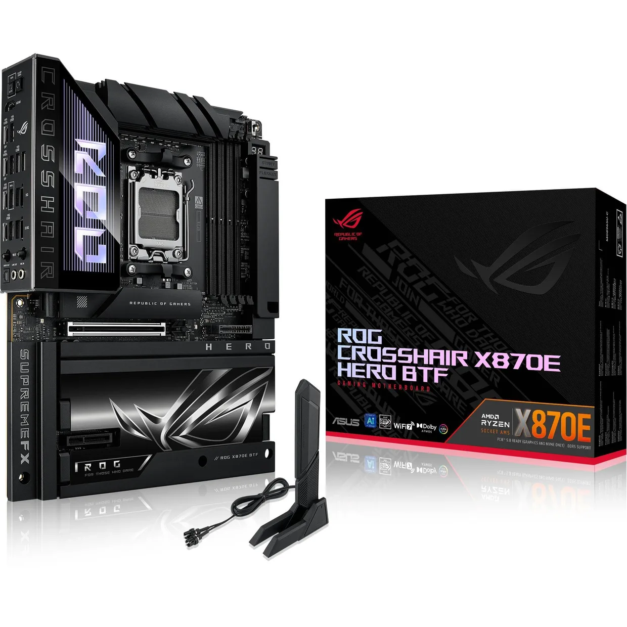 Материнська плата Asus ROG Crosshair X870E Hero BTF s-AM5 — фото 12