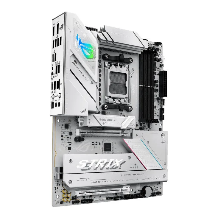 Материнська плата Asus ROG Strix B850-A Gaming WiFi7 NEO s-AM5 білий — фото 2