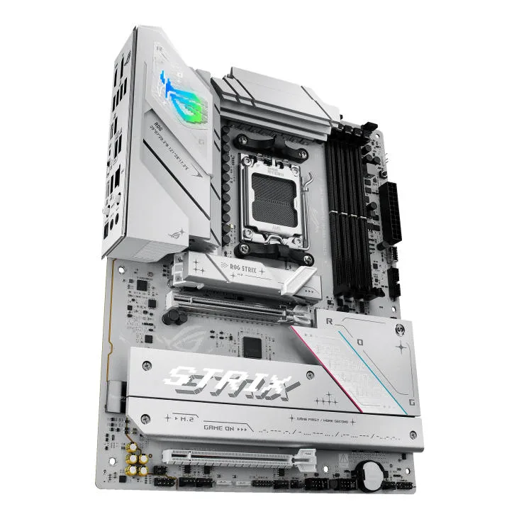 Материнська плата Asus ROG Strix B850-A Gaming WiFi7 NEO s-AM5 білий — фото 3