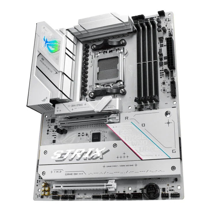Материнська плата Asus ROG Strix B850-A Gaming WiFi7 NEO s-AM5 білий — фото 4