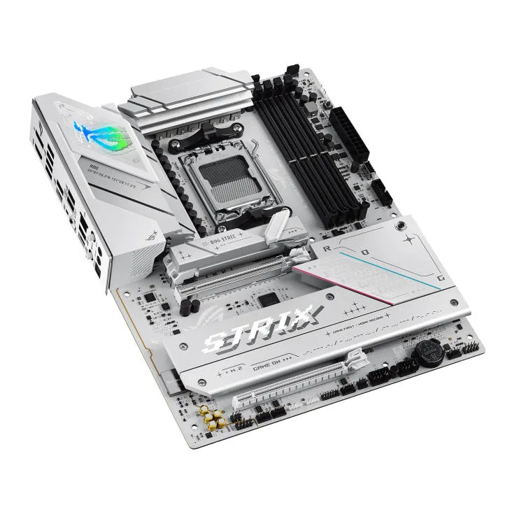 Материнська плата Asus ROG Strix B850-A Gaming WiFi7 NEO s-AM5 білий — фото 5