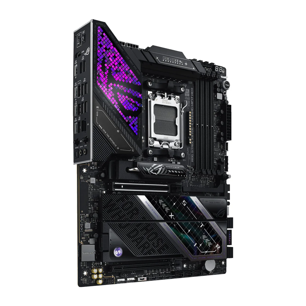 Материнская плата Asus ROG Strix X870E-E Gaming WiFi7 NEO s-AM5 — фото 2