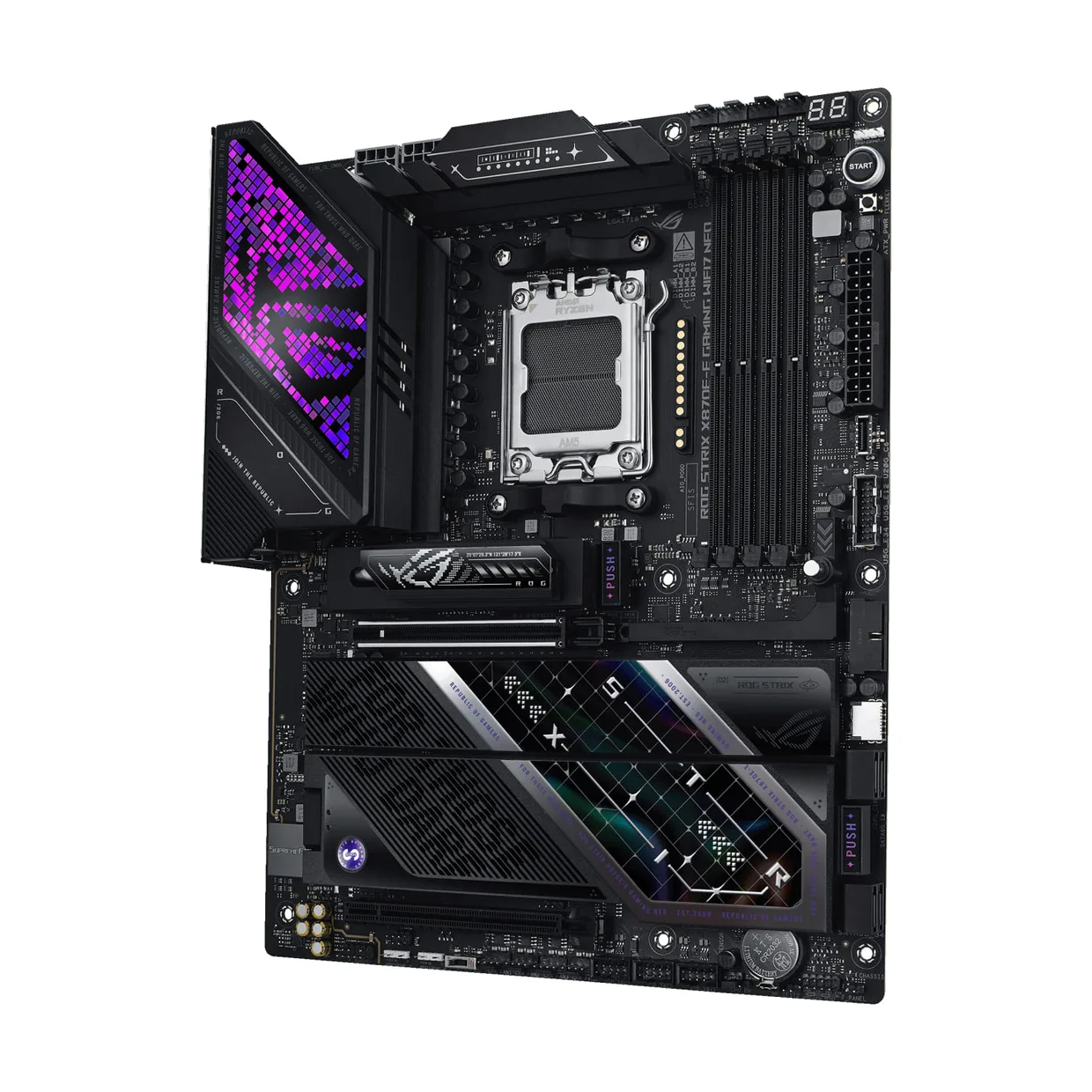 Материнская плата Asus ROG Strix X870E-E Gaming WiFi7 NEO s-AM5 — фото 3