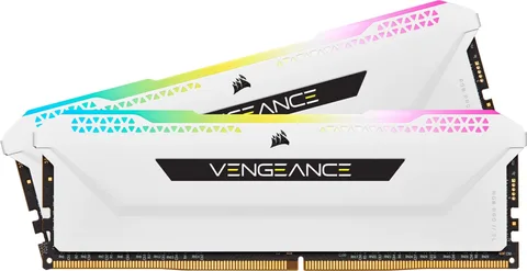 Оперативная память Corsair Vengeance RGB Pro SL DDR4 2x16GB/3600 White (CMH32GX4M2D3600C18W)