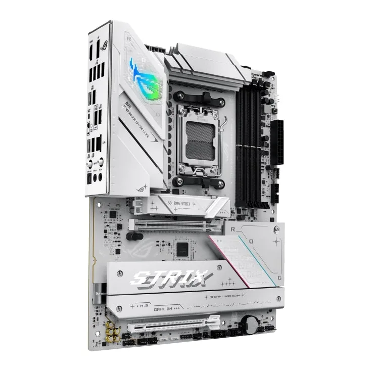 Материнская плата Asus ROG Strix B850-A Gaming WiFi s-AM5 белый — фото 2