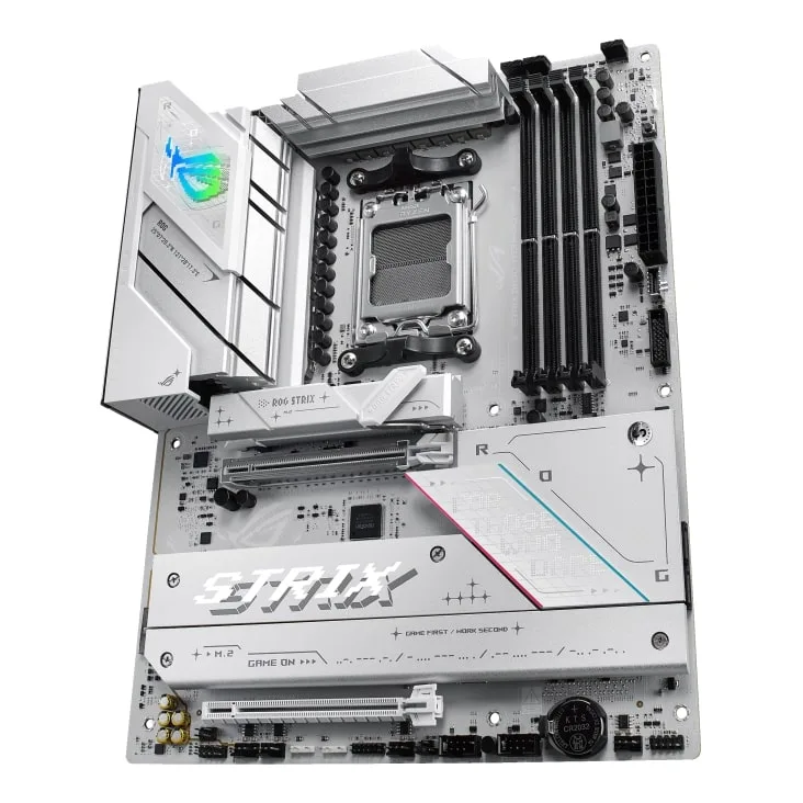 Материнская плата Asus ROG Strix B850-A Gaming WiFi s-AM5 белый — фото 4