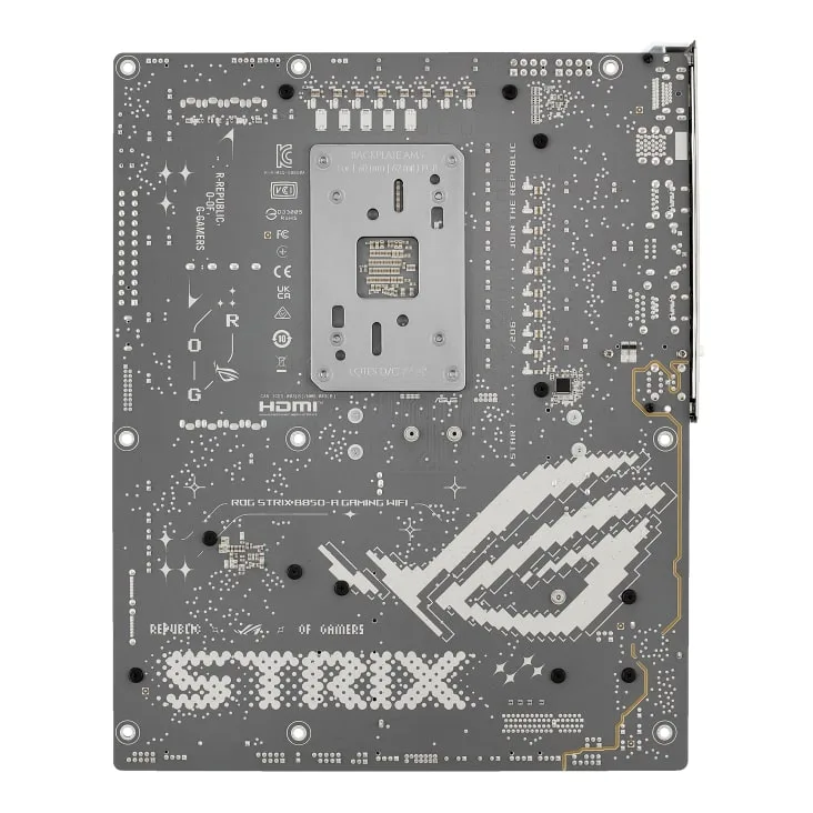 Материнская плата Asus ROG Strix B850-A Gaming WiFi s-AM5 белый — фото 10