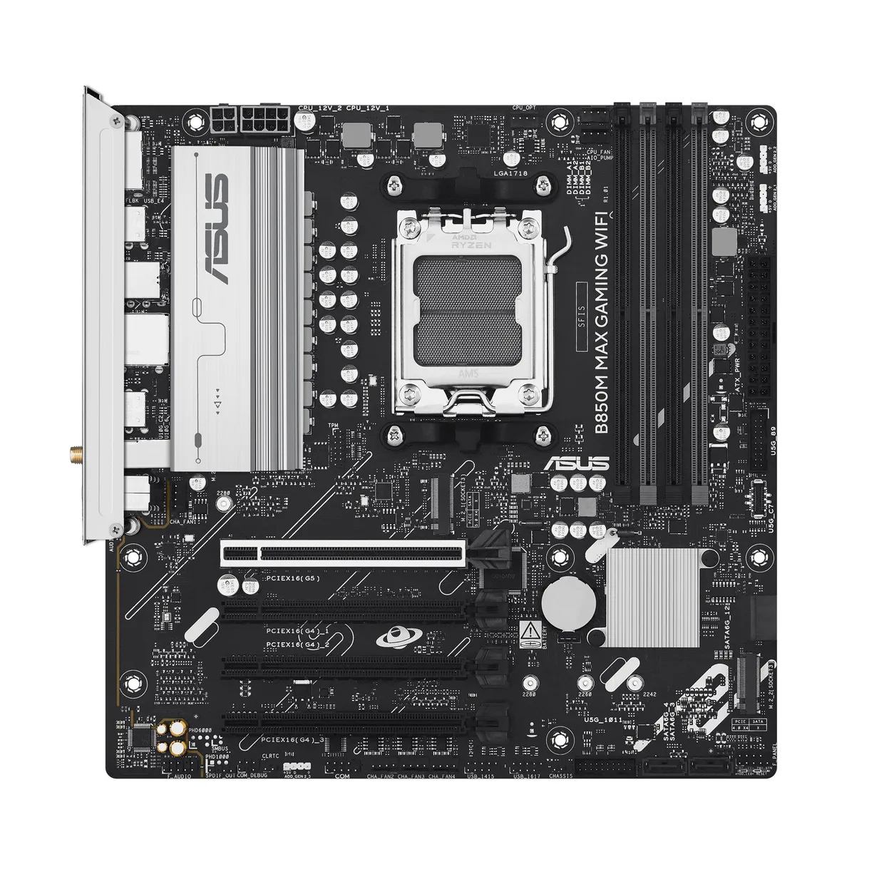 Материнская плата Asus B850M MAX Gaming WiFi s-AM5