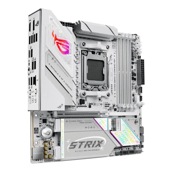 Материнская плата Asus ROG Strix B850-G Gaming WiFi s-AM5 белый — фото 3