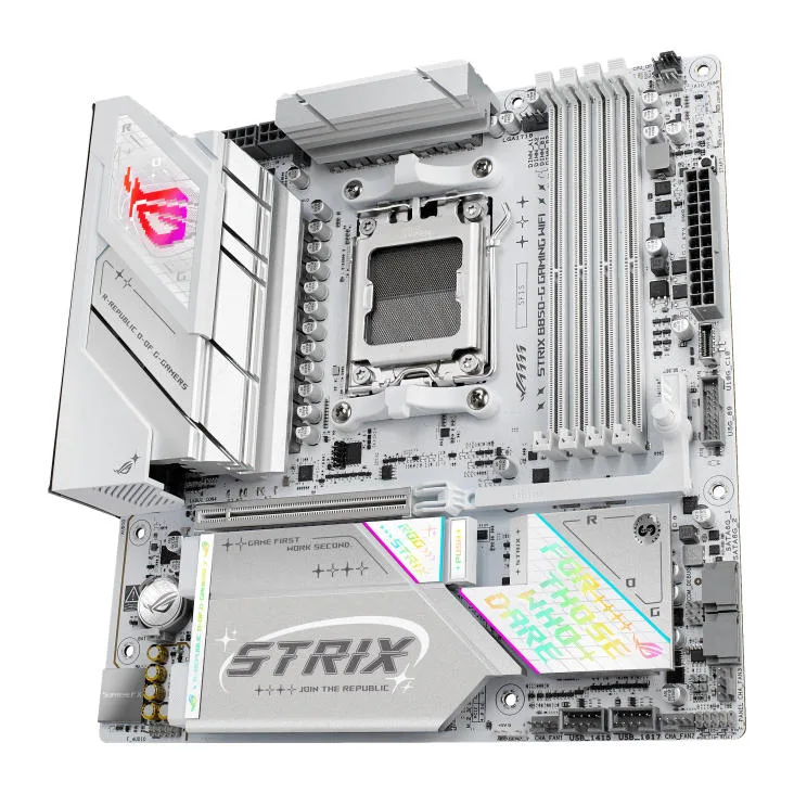 Материнская плата Asus ROG Strix B850-G Gaming WiFi s-AM5 белый — фото 5