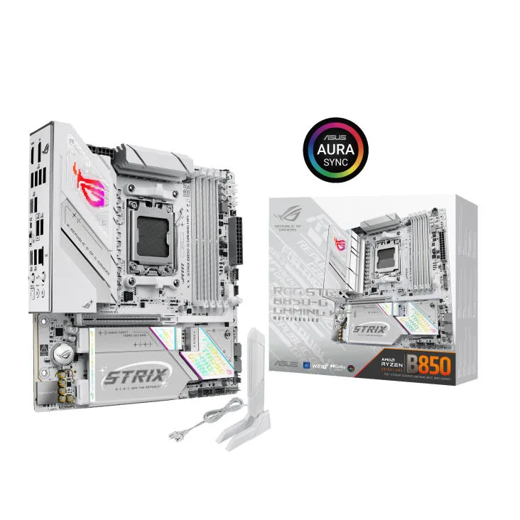 Материнская плата Asus ROG Strix B850-G Gaming WiFi s-AM5 белый — фото 12