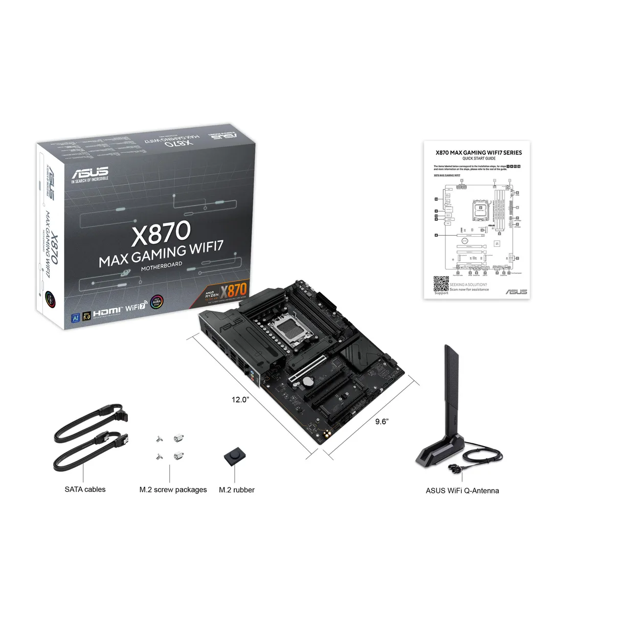 Материнская плата Asus X870 Max Gaming WiFi7 s-AM5 — фото 9