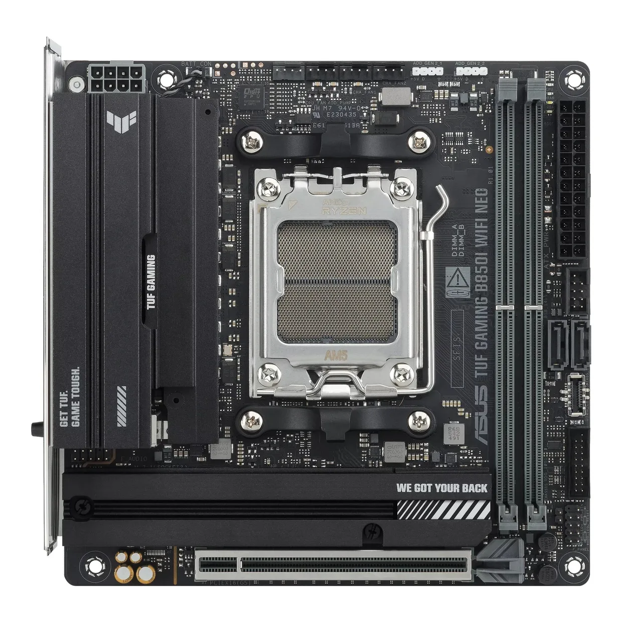 Материнська плата Asus TUF Gaming B850I WiFi Neo s-AM5