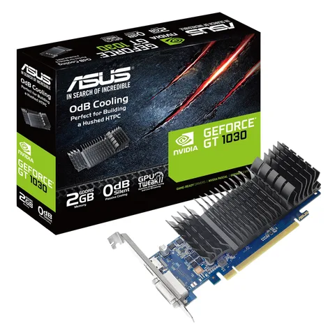 Видеокарта Asus GeForce GT 1030 2GB GDDR5 (GT1030-SL-2G-BRK)