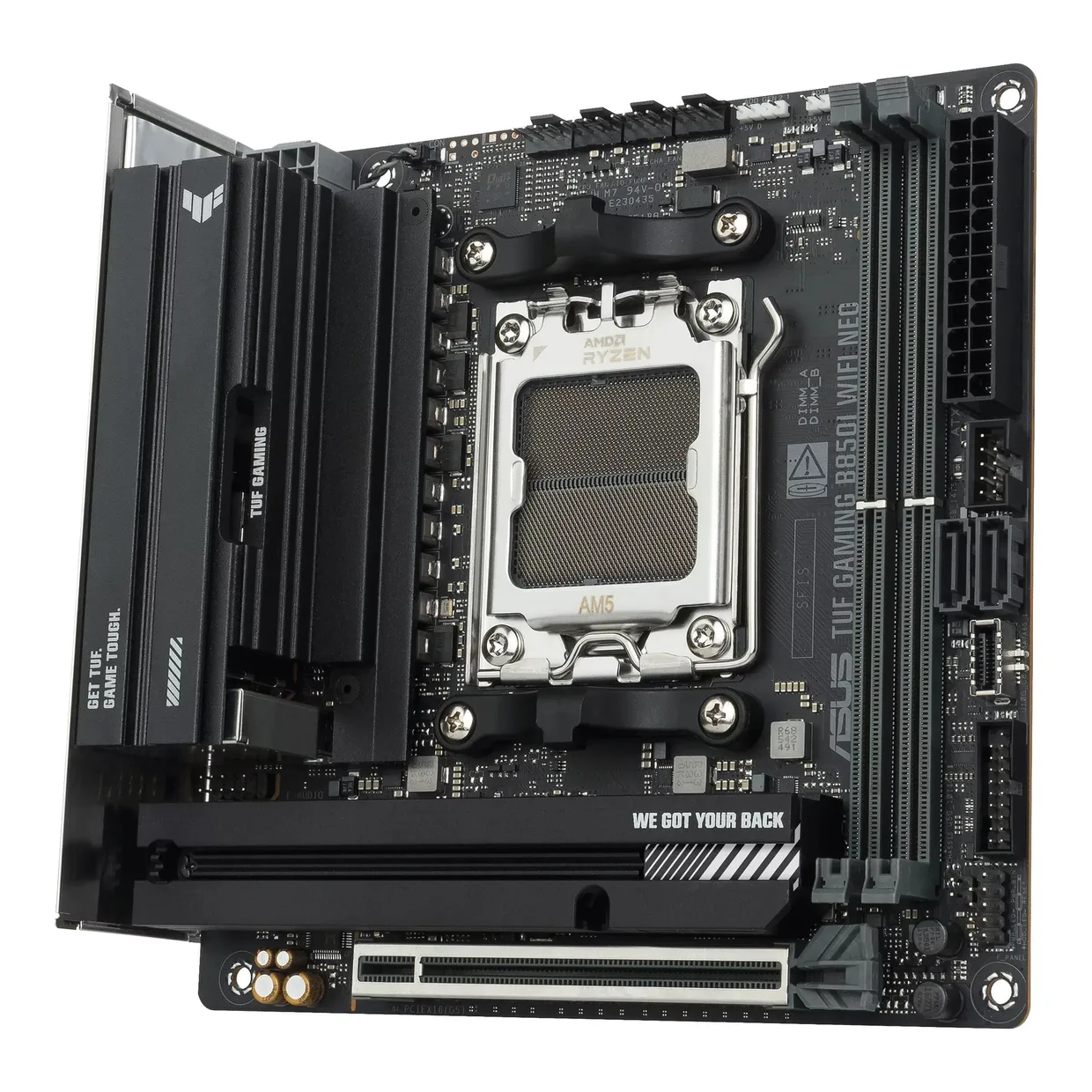 Материнська плата Asus TUF Gaming B850I WiFi Neo s-AM5 — фото 3