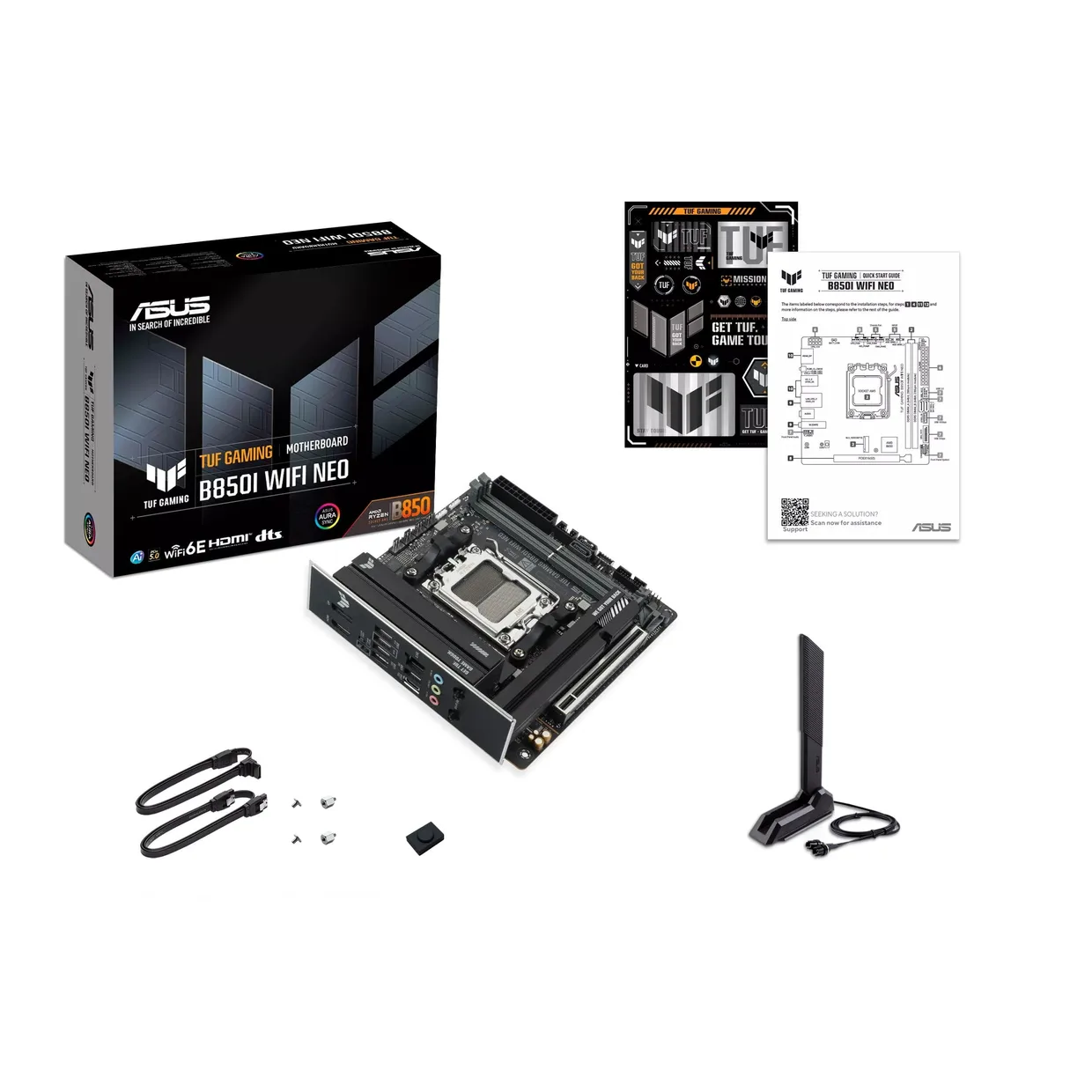 Материнська плата Asus TUF Gaming B850I WiFi Neo s-AM5 — фото 7