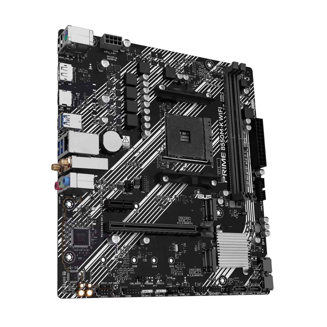Материнская плата Asus Prime B550M-K WiFi s-AM4 — фото 3