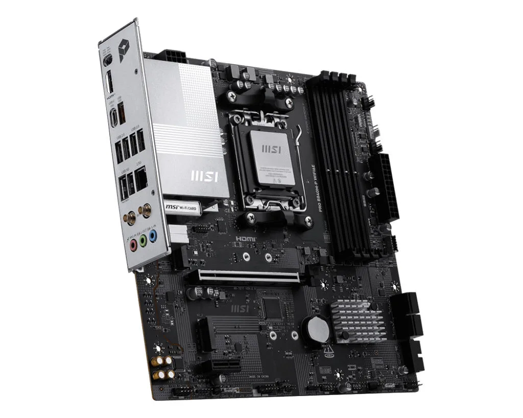 Материнська плата MSI Pro B840M-P WiFi6E s-AM5 — фото 2