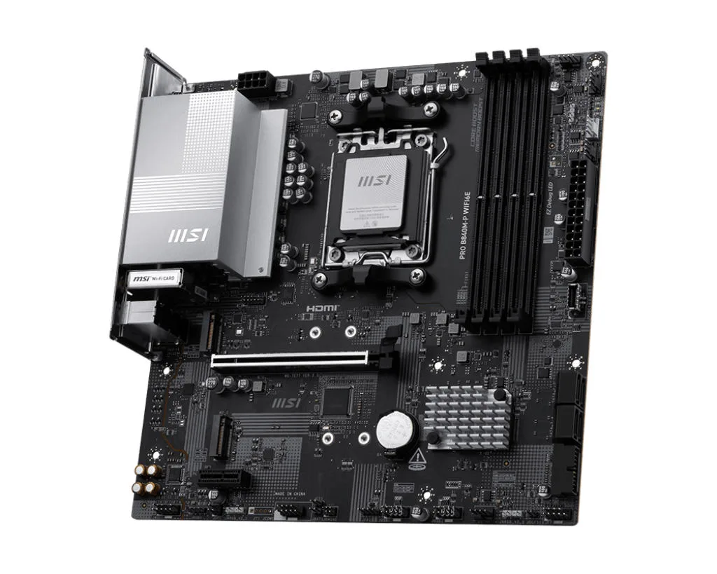 Материнська плата MSI Pro B840M-P WiFi6E s-AM5 — фото 3