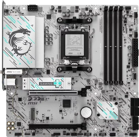 Материнская плата MSI B840M Gaming Plus WiFi6E s-AM5 белый